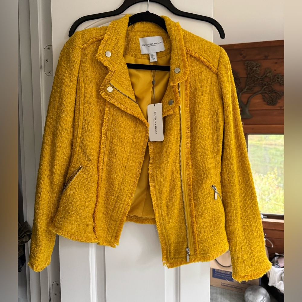 Carolina Belle Mustard Yellow Women's Blazer